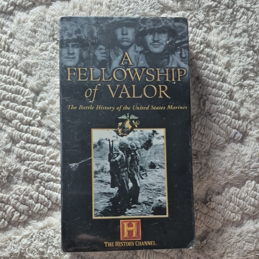 NEW 90s HISTORY CHANNEL video Fellowship Of Valor MARINES vhs documentary